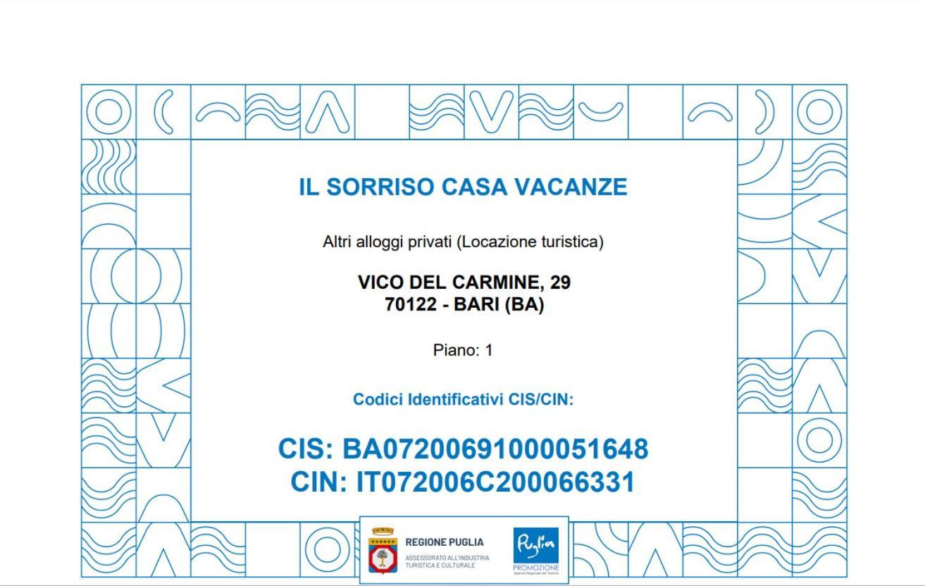 Il Sorriso Casa Vacanze Bari Bagian luar foto